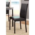 Tempe Dining Set - Black 5pc set (TABLE + 4 SIDE CHAIRS
