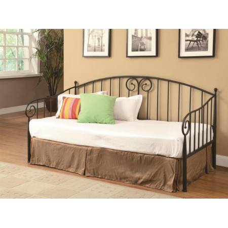 Daybeds by Coaster Casual Dark Bronze Metal Daybed