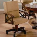 Marietta Upholstered Arm Game Chair