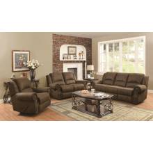 2 Pc Sir Rawlinson Traditional Sofa  and Love Seat with Nailhead Studs